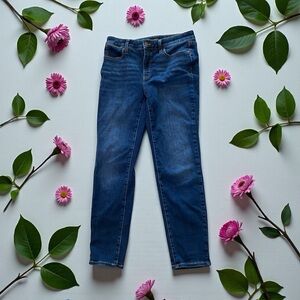 Talbots Women's Slim Ankle Jeans - Classic Blue